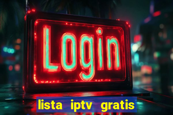 lista iptv gratis futebol ao vivo